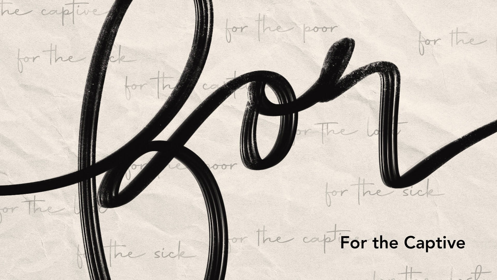 For the Captive